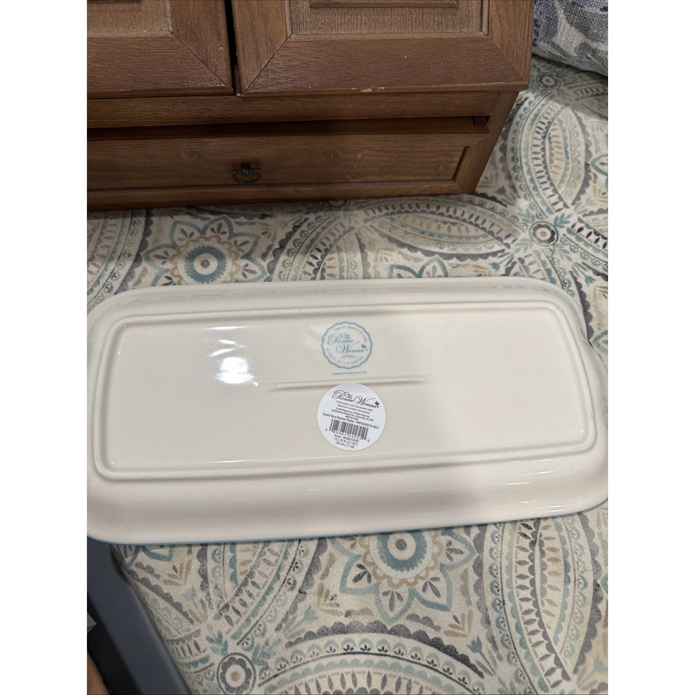 The Pioneer Woman Sweet Rose Narrow Platter, 14-inch New - Picture 6 of 6